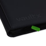 Vault X - 12-Pocket Exo-Tec® - Zip Binder - Black