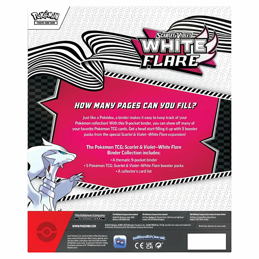 Pokémon TCG: Scarlet & Violet - White Flare Binder Collection