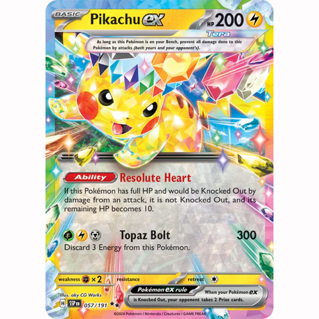 Pokémon - Scarlet & Violet - Surging Sparks - Trainer, EX & EX Full Art Singles