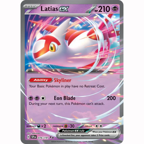 Pokémon - Scarlet & Violet - Surging Sparks - Trainer, EX & EX Full Art Singles
