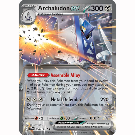 Pokémon - Scarlet & Violet - Surging Sparks - Trainer, EX & EX Full Art Singles