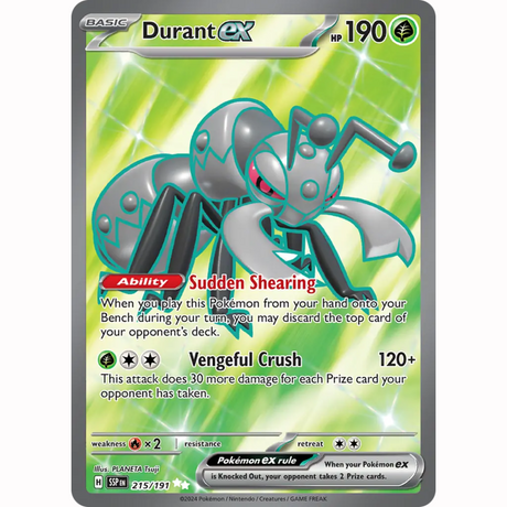 Pokémon - Scarlet & Violet - Surging Sparks - Trainer, EX & EX Full Art Singles