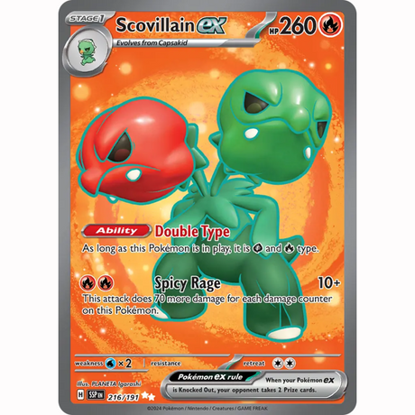 Pokémon - Scarlet & Violet - Surging Sparks - Trainer, EX & EX Full Art Singles
