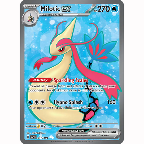 Pokémon - Scarlet & Violet - Surging Sparks - Trainer, EX & EX Full Art Singles
