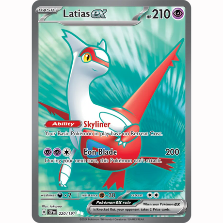 Pokémon - Scarlet & Violet - Surging Sparks - Trainer, EX & EX Full Art Singles