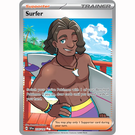 Pokémon - Scarlet & Violet - Surging Sparks - Trainer, EX & EX Full Art Singles