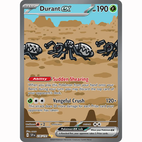 Pokémon - Scarlet & Violet - Surging Sparks - Trainer, EX & EX Full Art Singles