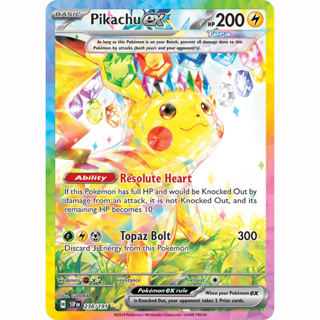 Pokémon - Scarlet & Violet - Surging Sparks - Trainer, EX & EX Full Art Singles