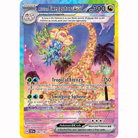 Pokémon - Scarlet & Violet - Surging Sparks - Trainer, EX & EX Full Art Singles