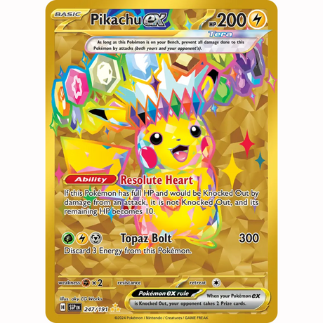 Pokémon - Scarlet & Violet - Surging Sparks - Trainer, EX & EX Full Art Singles