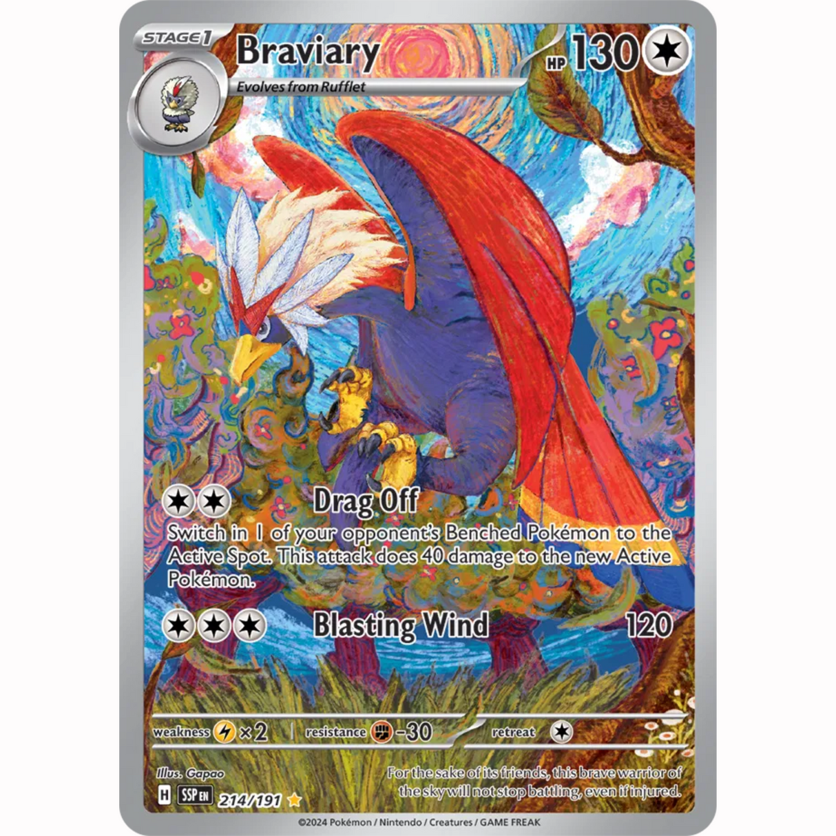 Pokémon - Scarlet & Violet - Surging Sparks - Illustration Rare Singles
