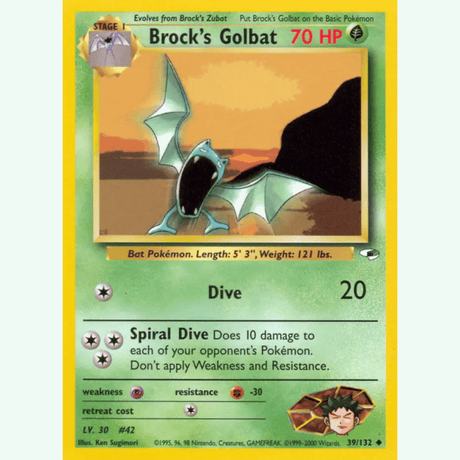 Pokémon - Gym Heroes - Non-Holo Singles