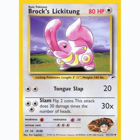 Pokémon - Gym Heroes - Non-Holo Singles