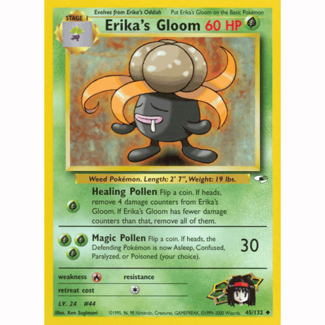 Pokémon - Gym Heroes - Non-Holo Singles