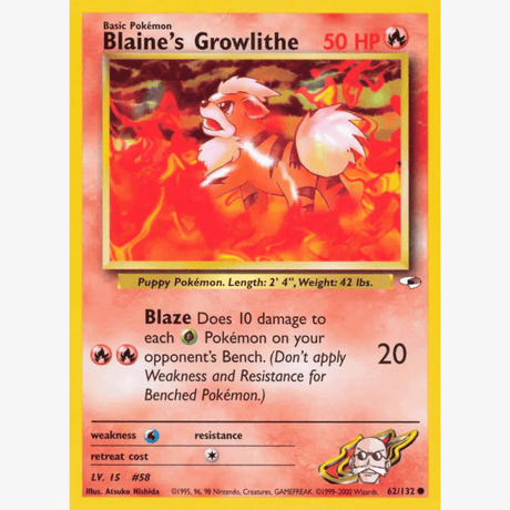 Pokémon - Gym Heroes - Non-Holo Singles