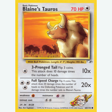 Pokémon - Gym Heroes - Non-Holo Singles