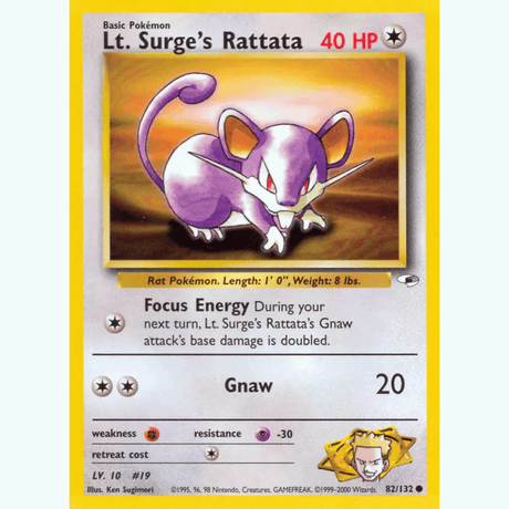 Pokémon - Gym Heroes - Non-Holo Singles