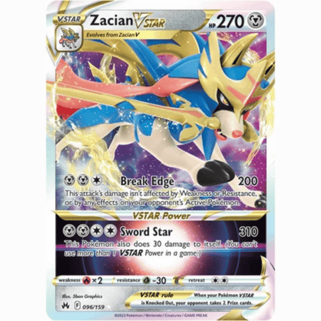 Pokémon - Sword & Shield - Crown Zenith - V/Vstar/Vmax/Trainer/Holo Energy Singles