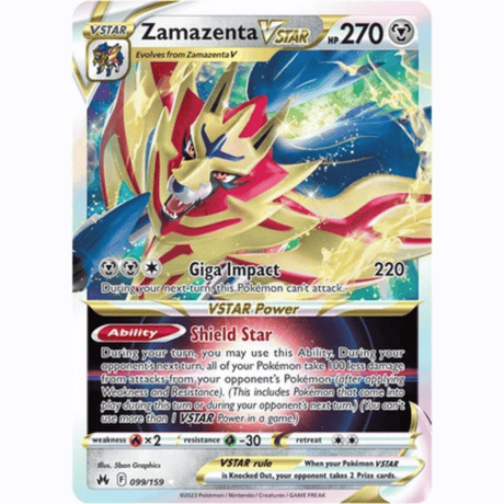 Pokémon - Sword & Shield - Crown Zenith - V/Vstar/Vmax/Trainer/Holo Energy Singles