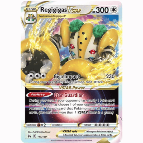 Pokémon - Sword & Shield - Crown Zenith - V/Vstar/Vmax/Trainer/Holo Energy Singles