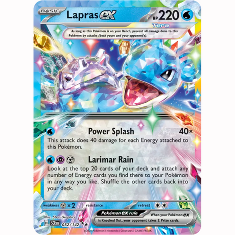 Pokémon - Scarlet & Violet - Stellar Crown - EX & EX Full Art Singles