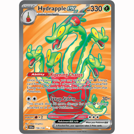 Pokémon - Scarlet & Violet - Stellar Crown - EX & EX Full Art Singles