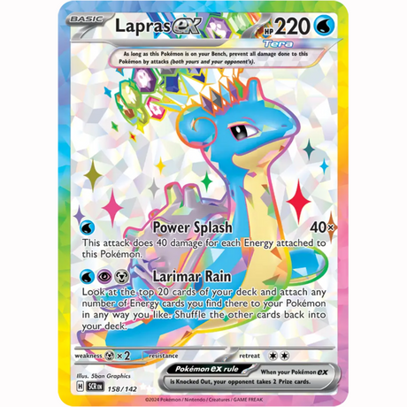 Pokémon - Scarlet & Violet - Stellar Crown - EX & EX Full Art Singles