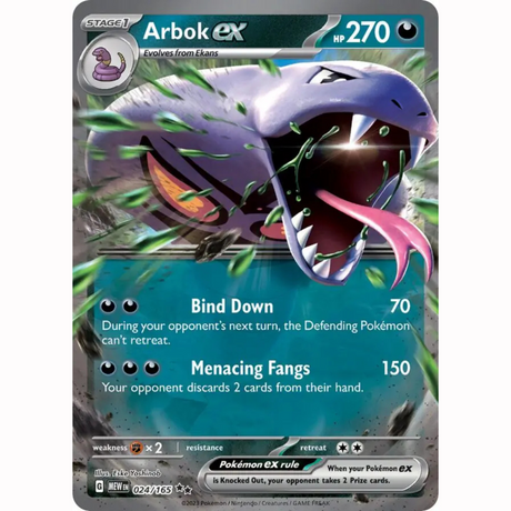 Pokémon - Scarlet & Violet - 151 - EX & EX Full Arts Singles