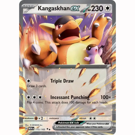 Pokémon - Scarlet & Violet - 151 - EX & EX Full Arts Singles