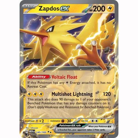 Pokémon - Scarlet & Violet - 151 - EX & EX Full Arts Singles