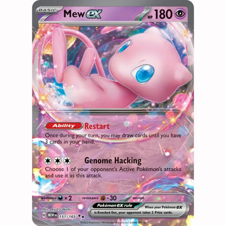 Pokémon - Scarlet & Violet - 151 - EX & EX Full Arts Singles