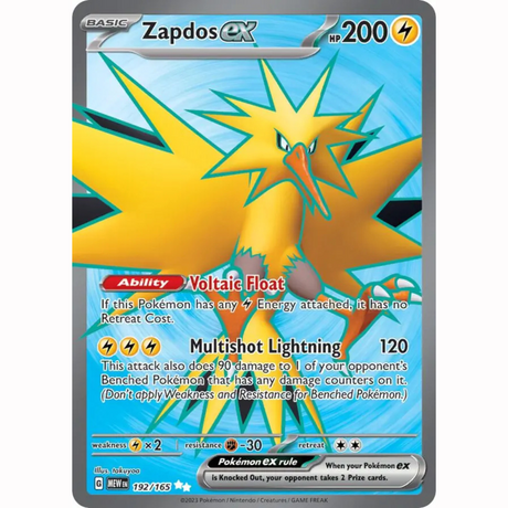 Pokémon - Scarlet & Violet - 151 - EX & EX Full Arts Singles