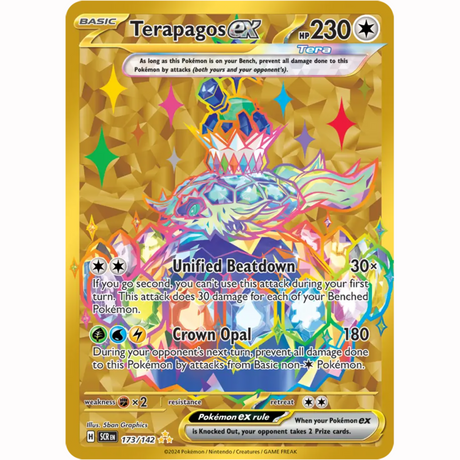 Pokémon - Scarlet & Violet - Stellar Crown - EX & EX Full Art Singles