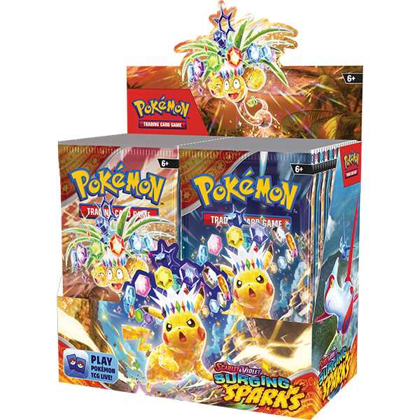 Pokémon - Scarlet & Violet 8 - Surging Sparks - Booster Box (36 packs)