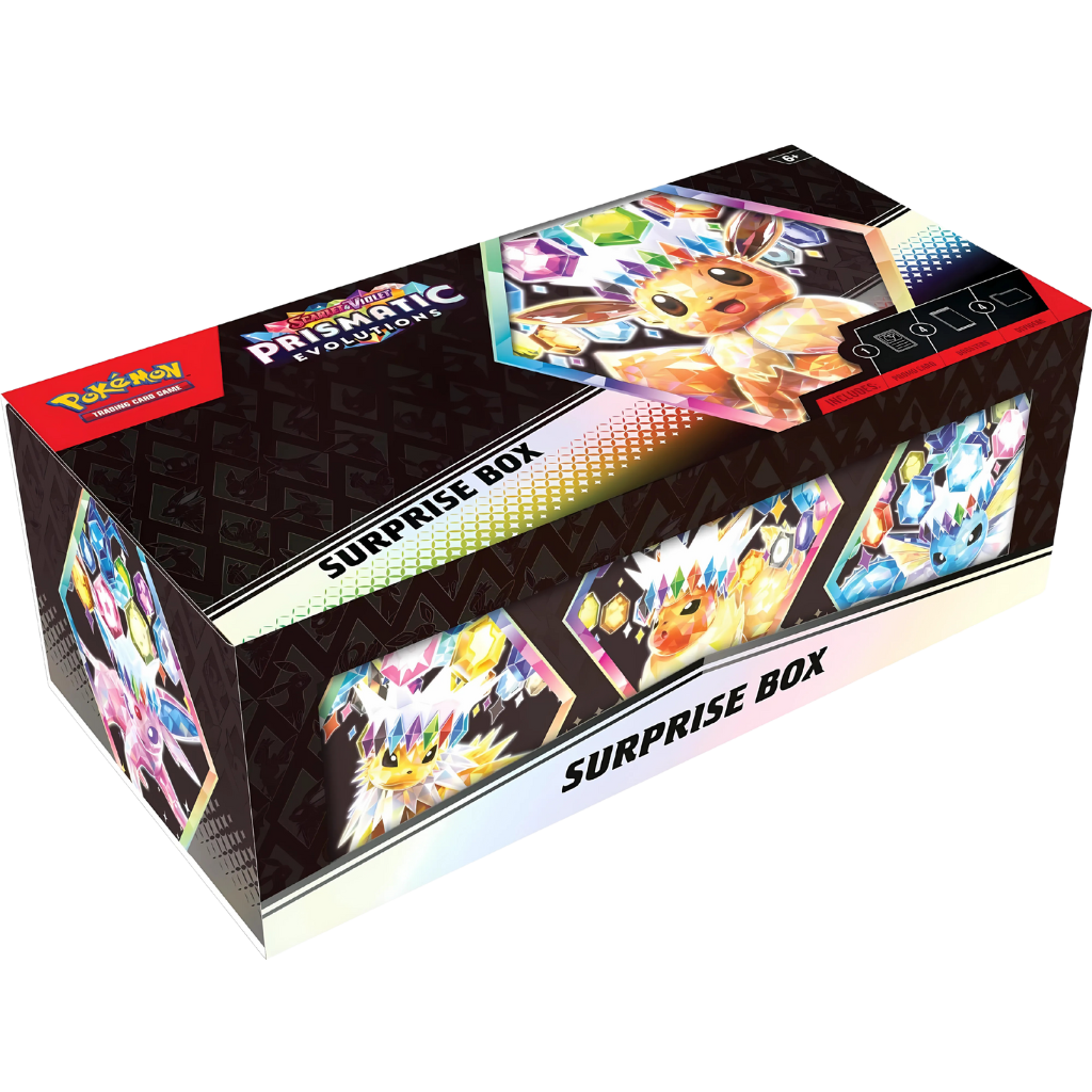 Pokémon TCG: Scarlet & Violet-Prismatic Evolutions Surprise Box