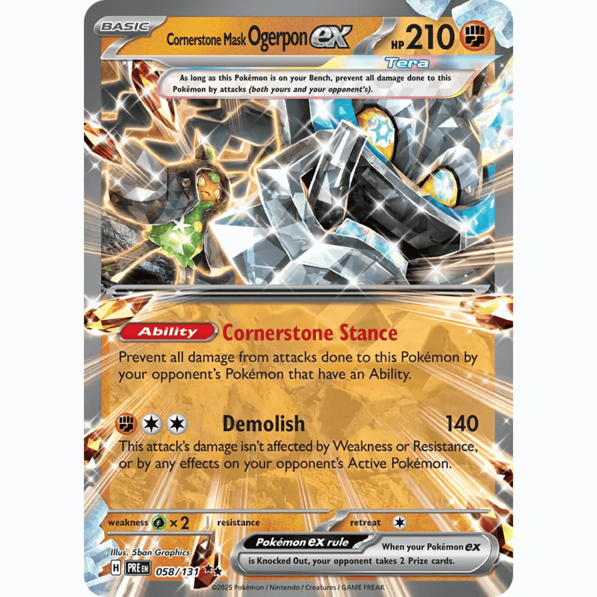 Pokémon - Scarlet & Violet - Prismatic Evolution - EX & EX SIR Singles