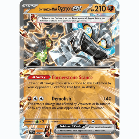 Pokémon - Scarlet & Violet - Prismatic Evolution - EX & EX SIR Singles