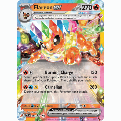 Pokémon - Scarlet & Violet - Prismatic Evolution - EX & EX SIR Singles