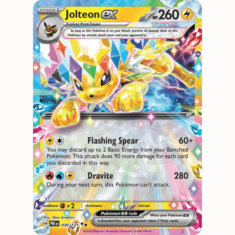 Pokémon - Scarlet & Violet - Prismatic Evolution - EX & EX SIR Singles