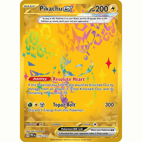 Pokémon - Scarlet & Violet - Prismatic Evolution - EX & EX SIR Singles