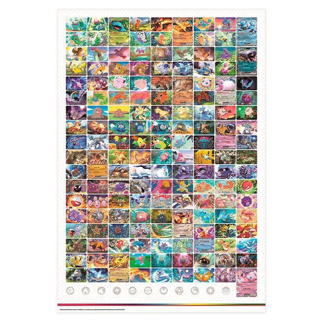 Pokemon - Scarlet & Violet - 151 - Poster Collection