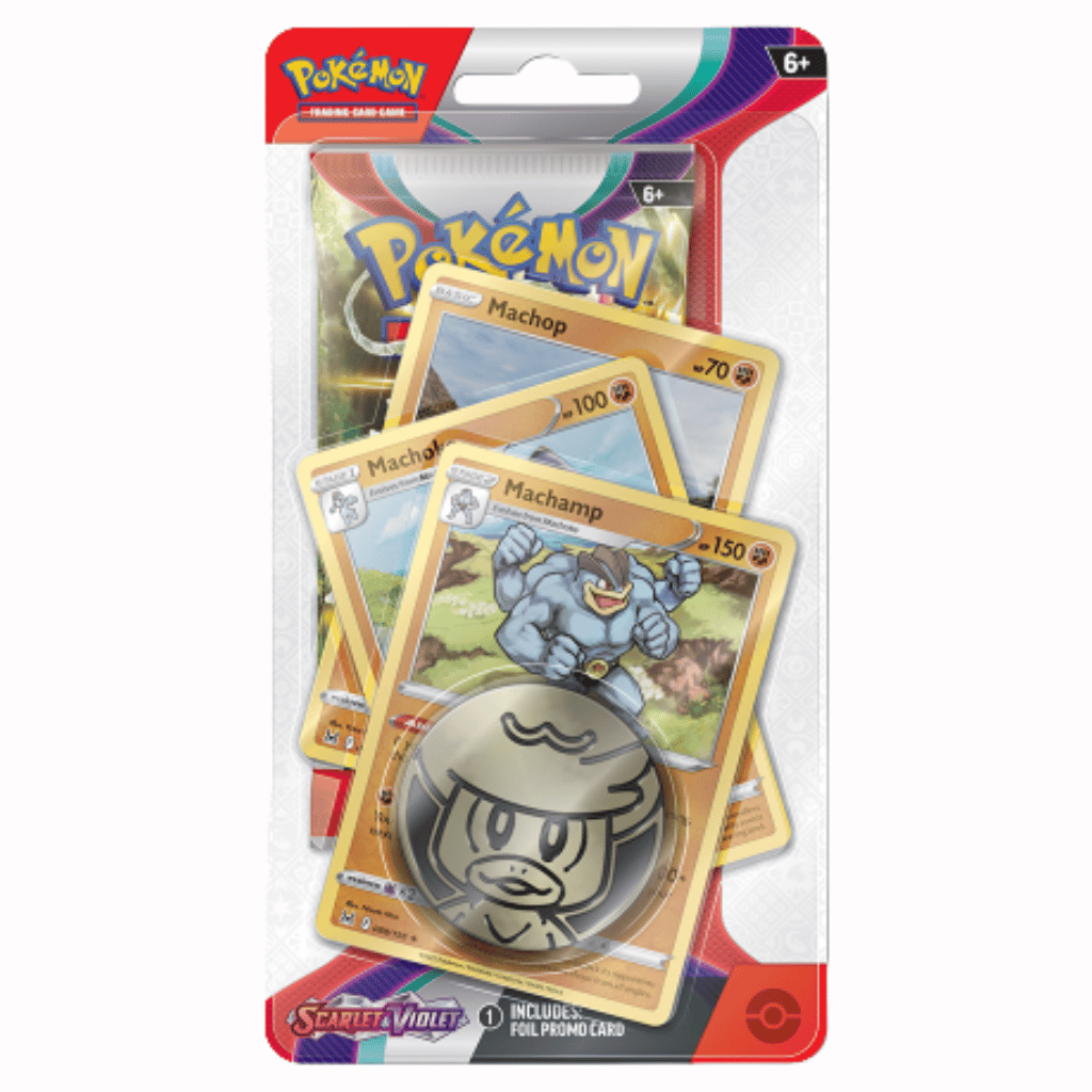 Pokémon - Scarlet & Violet - Base Premium Checklane Blister Machamp