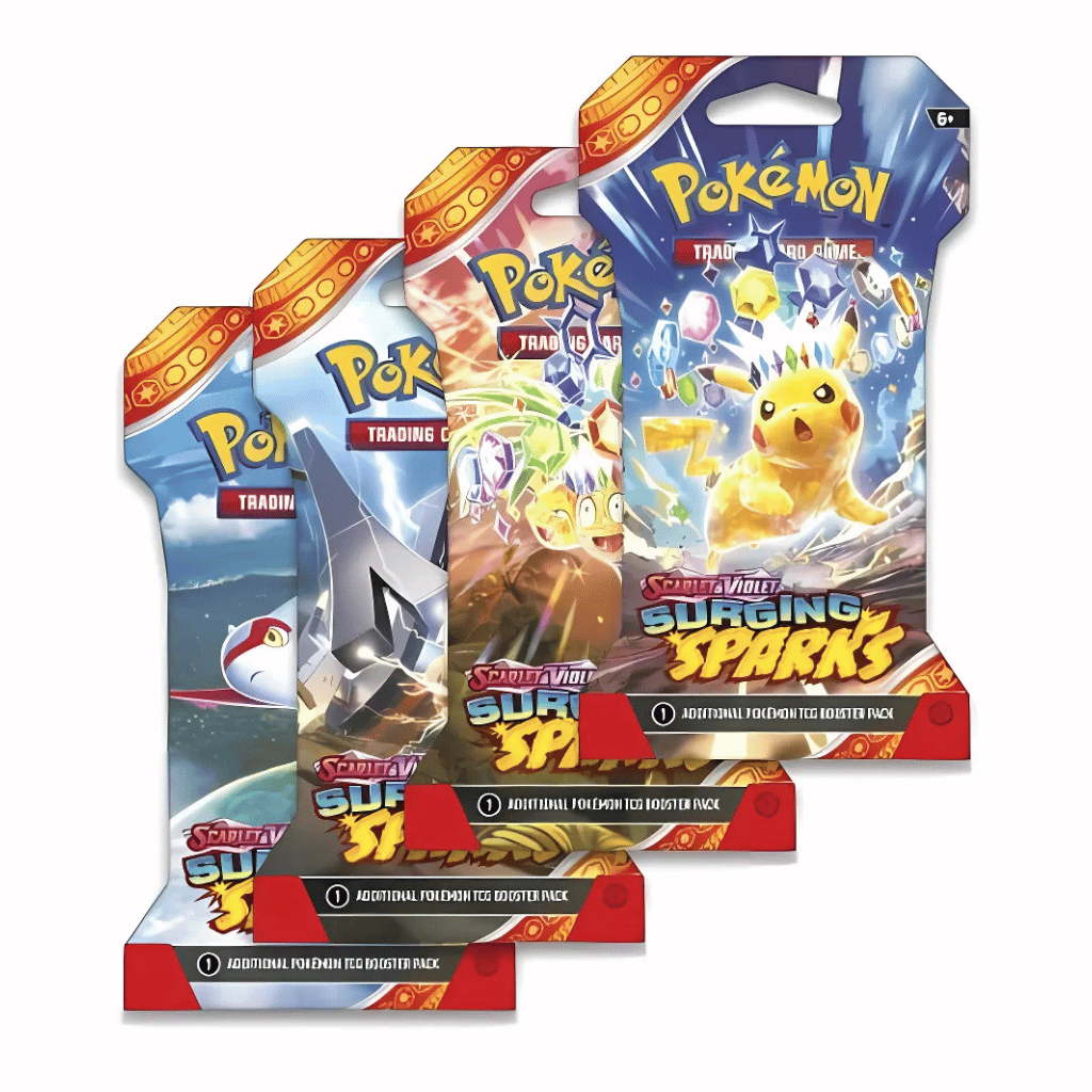 Pokémon - Scarlet & Violet 8 - Surging Sparks - Sleeved Booster Pack - Infinity TCG