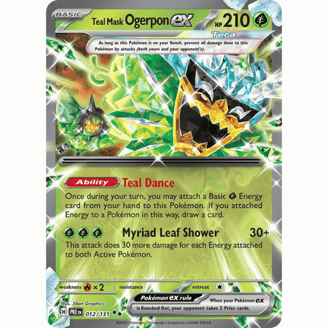 Pokémon - Scarlet & Violet - Prismatic Evolution - EX & EX SIR Singles