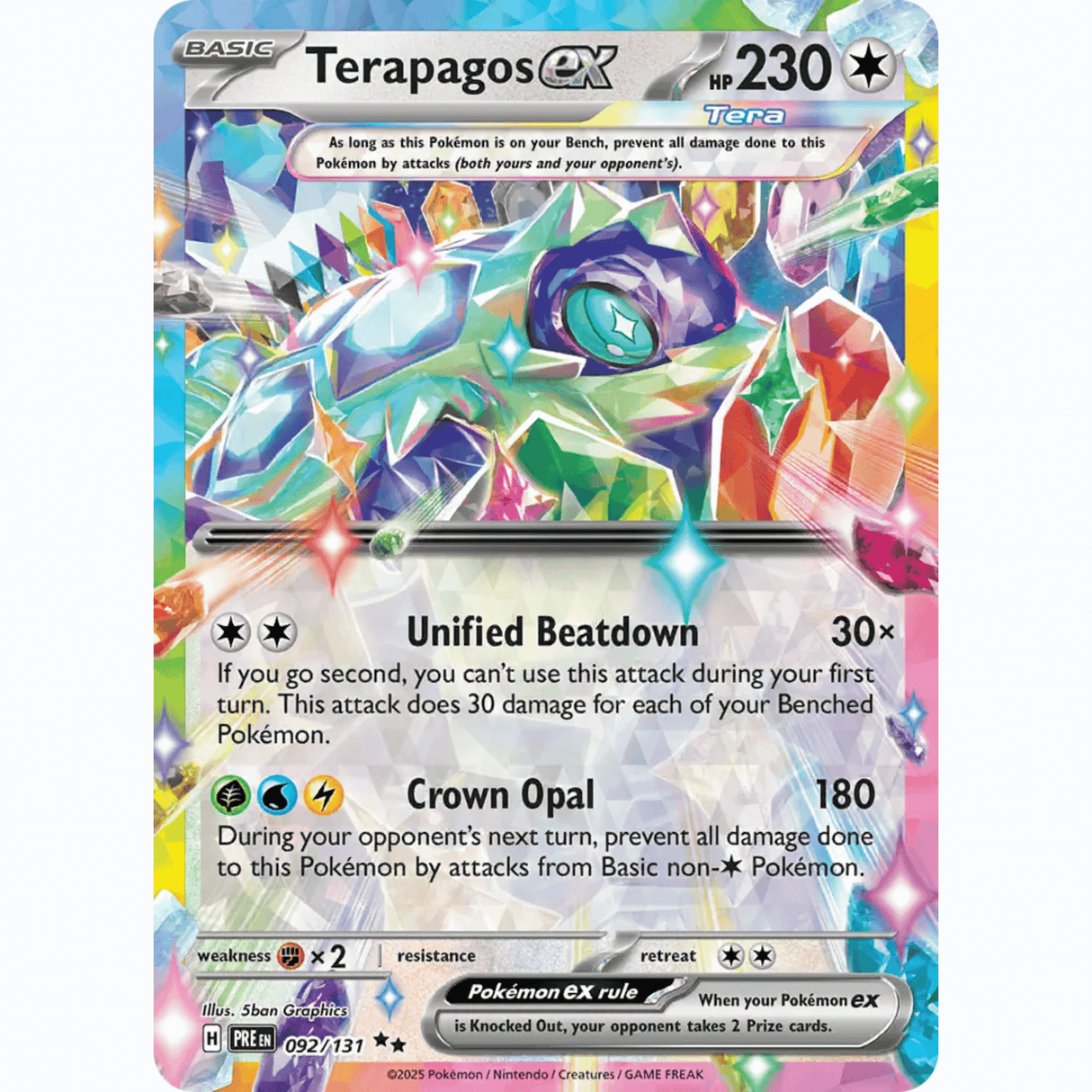 Pokémon - Scarlet & Violet - Prismatic Evolution - EX & EX SIR Singles