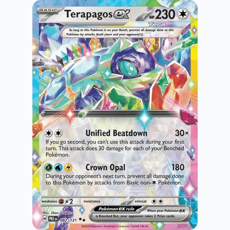 Pokémon - Scarlet & Violet - Prismatic Evolution - EX & EX SIR Singles