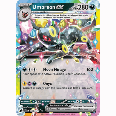 Pokémon - Scarlet & Violet - Prismatic Evolution - EX & EX SIR Singles
